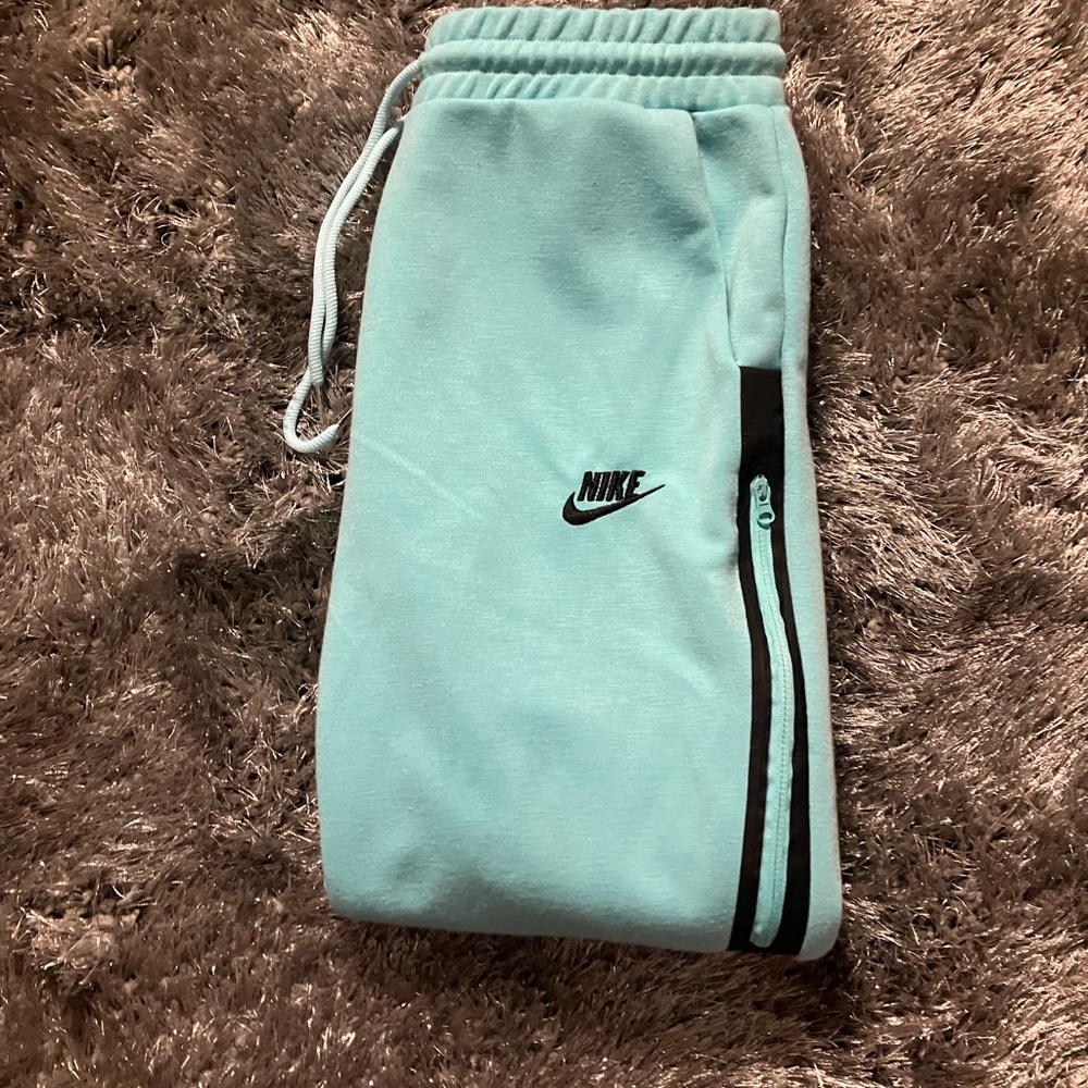 Blue Nike joggers (S)